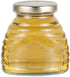 RetroPak 3 oz. 24 Glass Skep Jar for Honey ct. w/metal lids - choose design (Gold)