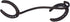 Treasure Gurus Cast Iron Horseshoe Cowboy Hat Rack, Rustic Western Wall Hook Coat Hanger