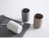Generic countertop 2pcs Toothbrush Holder Japanese Style Bathroom Accessories Toothpaste Holder Makeup Brush Cup, Razor