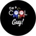 Cool Guy Air Conditioner Repair A/C Tech Heating Cooling Men PopSockets Standard PopGrip