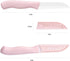 6 Pack Ceramic Paring Knife with Knife Cover, Lightweight Ceramic Knives for Fruit and Vegetable, Small Knife (Ceramic,