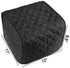 4 slice Toaster Cover, Polyester Fabric Quilted Four Slice Toaster Appliance Dust-proof Cover For Kitchen Small Appliance Dust Cover and Fingerprint Protection ( Black)