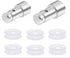 2 Pcs Universal Replacement Floater Valve with 6 Pcs Silicone Gaskets for Electric Pressure Cookers