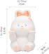 Cute Easter Bunny Glasses Display Stand for Nightstand, Funny Animal Decorative Eyeglass Sunglass Holder for Women