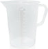 Appletofu Plastic Graduated Measuring Pitcher, 2000ml Large Cylinder with Handle and Pour Spout