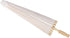 White Papier Umbrella Parasol, Handmade Classical Craft Umbrella, DIY Free to Draw