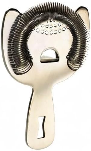 Barfly Heavy Duty Spring Bar Strainer - Stainless Steel