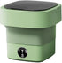 Mini Portable Washing Machine, Foldable for Apartments, Camping, Travel, 8L High Capacity with 3 Modes for Deep