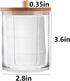 Cotton Round Holder Cotton Swabs Holder Cotton Ball Holder Cotton Swabs Holder Bathroom Set Cotton Swabs Organizers and Storage Cotton Swab Dispenser for Cotton Swabs, Mouthwash Cups, Cotton Pads,