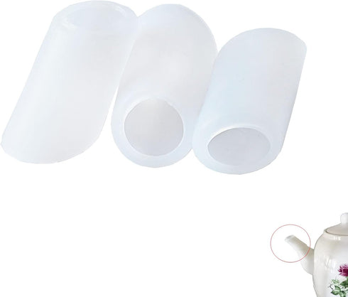 Teapot Spout Silicone Cover Sleeve Protector, 3pcs Leak-proof Coffee Teapot Spout Covers for Tea Kettle Accessories