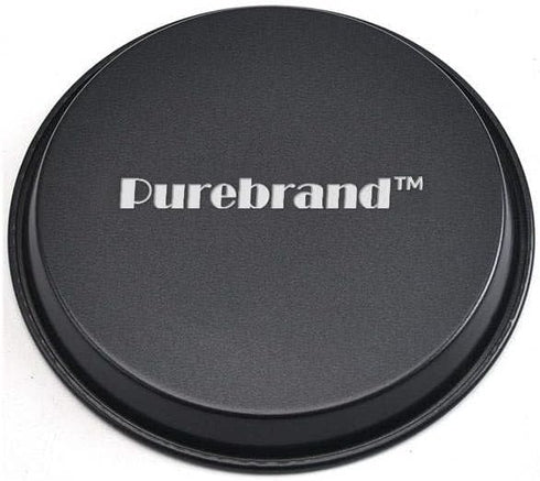 Bakeware Pizza Pan Set 8x1 Inch Heavy Duty Scratch Resistant Non-Stick Bakeware for Pies Pizza Cake Foods with Gloves and Oil Absorbent paper for Home Kitchen Restuarant by Purebrand