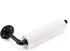 Sumnacon Industrial Iron Pipe Paper Towel Holder, Wall Mounted Vintage Style Roll Tissue Holder for Bathroom, Kitchen