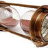 7" Nautical Brass Sand Timer Hourglass with Maritime Brass Compass