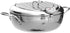 Japanese Tempura Small Deep Fryer Pot with Fahrenheit Thermometer, 304 Stainless Steel for Chips, Fries, Fish