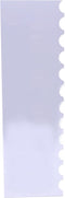 PME Tall Patterned Edge Side Scraper for Cake Decorating - Scallop (PS64)