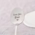 Dad Father Gifts Spoon from Daughter Son, I Love You Dad Spoon Gift for Father's Day Birthday, Cute Engraved Spoons