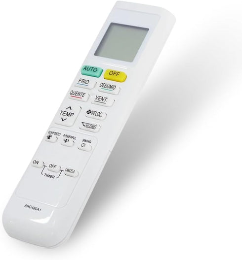 Replacement Remote Control for DAIKIN AC Air Conditioner, ARC480A1 to ARC480A12, RX09NMVJU, FTX12NMVJU
