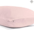 Bioweaves 100% Organic Cotton Body Pillow Cover, 300 Thread Count Soft Sateen Weave, GOTS Certified, 21" x 54", Blush