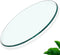 Round Glass Table Top,1/4" Inch Thick Tempered Pencil Edge Polish Glass Table