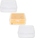 Travel Soap Container, Portable Square Soap Box Holder for Camping and Outdoor Use, 5 Pack, Clear