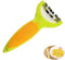 Corn Zipper 6" - Ergonomic Kitchen Tool, Corn Planer Cutter, Cob Peeler, Kernel Cutter