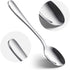 IQCWOOD Coffee Spoons, Mini Espresso Spoons, 6 Pieces Stainless Steel Spoons Silverware Set, Dinner Spoons for Home, Kitchen or Restaurant, Dishwasher Safe 4.7 Inches