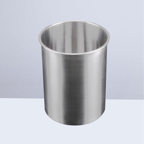 Stainless Steel Wine Cooler Bucket, Wine Bottle Chiller Ice Bucket (2.5L/Silver)