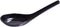 JapanBargain 3192x4 Black Soup Spoons, Chinese Japanese Asian Wonton Miso Ramen Noodle Soup Spoons, Set of 4