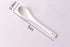 Set of 10 White Porcelain Spoons, 5 Inch, for Coffee, Tea, Yogurt, and Ice Cream