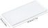 Ceramic Kitchen Tray - Bathroom Sink Organizer, Small Rectangle Candle & Jewelry Tray in White