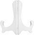 uxcell 2pcs 6" White Plastic Folding Easel Plate Holder for Decorative Picture Frames