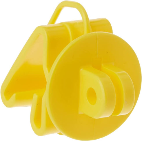 Zareba ITPLY-Z Pin-lock T-Post Insulator 25 per Bag, Yellow