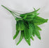 Leoyoubei 4 Bunches 14" Ferns, Artificial Boston Fern Bush Plant for Indoor Outdoor Hanging Basket Decor
