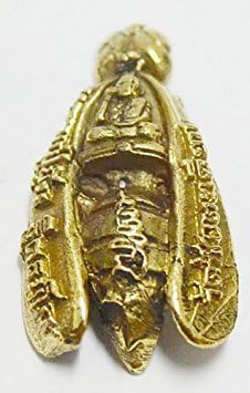 WitnyStore Tiny 1½" Buddhist Wasp Amulet, Symbol of Wealth and Prosperity, Miniature Collectible