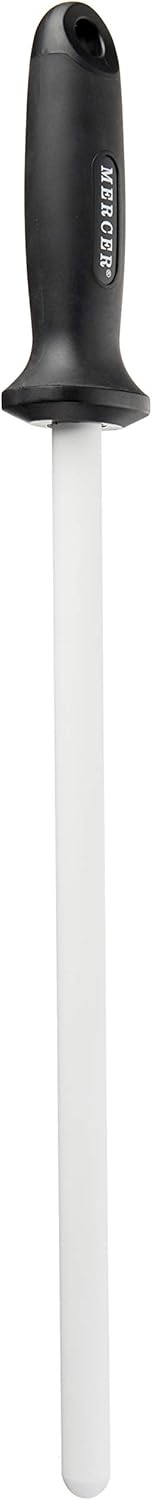 Mercer Culinary Ceramic Rod Knife Honing Steel, 12 Inch