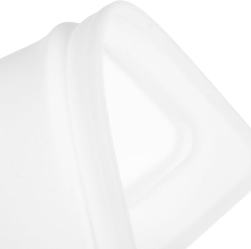 Silicone Toaster Dust Cover, 2 Slice Electric Bread Maker Lid, White Toaster Machine Top Cover Accessories