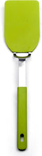 Flexible Nylon Spatula, RSVP International - Stainless Steel Handle, 12x2.75", Green