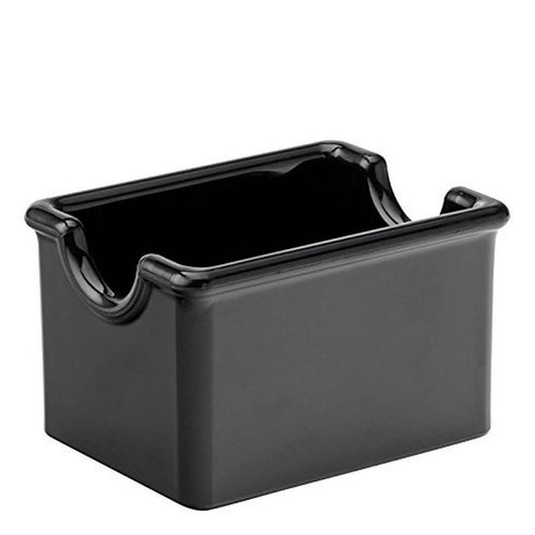 Carlisle FoodService Products Sugar Caddy, Plastic, 20 Packets, Black, Small