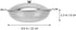 Kichvoe Stainless Steel Wok Pan with Lid, 2pcs Nonstick Frying Pan for Home Outdoor Camping BBQ, 22cm