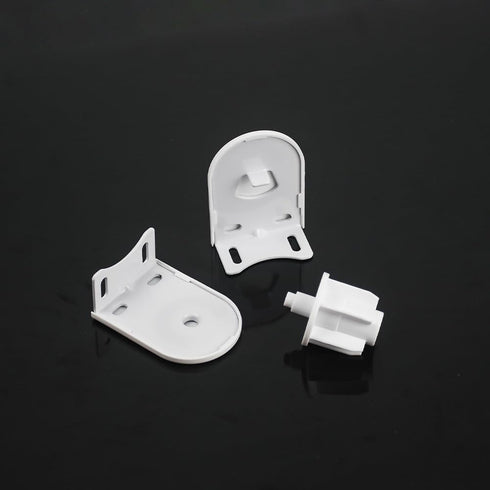 Rollerhouse 38/40mm Repair Kit for Roller Blinds, Window Shade Brackets, Electric Blinds Accessories, 1 Pair, White