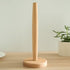 Firlar Wooden Paper Towel Holder Stand, Vertical Tissue Rack for Kitchen, Living Room, Bedroom Home Decoration
