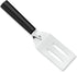 Spatula (W214) by Rada Cutlery - 3.38x2" Stainless Steel Face, 8.75" Length, Made in USA, Black Handle