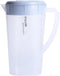 3 Litre Plastic Pitcher with Lid, BPA-FREE Eco-Friendly Juice Container for Hot/Cold Beverages, 102 oz Transparent