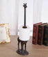 DreamsEden Vintage Giraffe Stand Paper Towel Holder - Cast Iron Tall Animal Paper Towel Stand Home Bedroom Bathroom