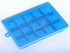 AYI&AYEE Silicone Ice Cube Trays, 2 Pack with Lids, 15 Cavities 1 2/5 inch Square Molds, BPA Free