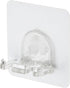 Toothbrush Holder 4 Packs Clean Polycarbonate for Bathroom Shower Easy Installation, No Drilling, No Glue, Wall Mounted, Home Decor Essentials, Transparent by DeHUB