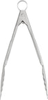 Cuisipro 9.5-Inch Stainless Steel Locking Tongs