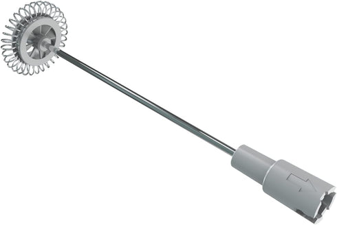 Milk Frother Handheld, Battery Operated Foam Maker for Coffee, Portable Drink Mixer with 2 Stainless Steel Whisk Heads,