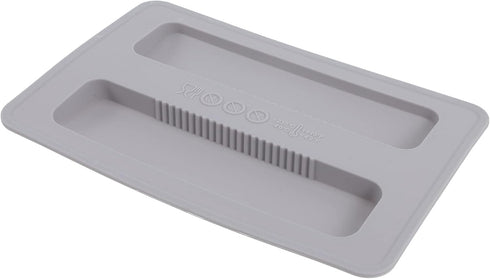 DOITOOL Silicone Toaster Cover 1PCS - 2 Slice Bread Maker Upper Cover, Washable Toaster Machine Cover (Grey, 15.7 x