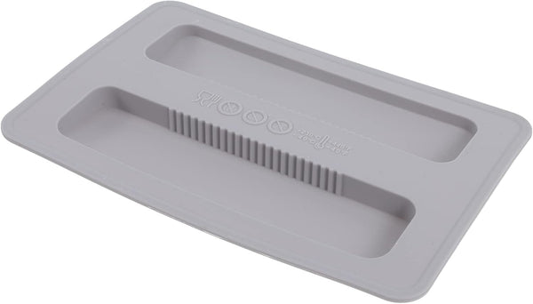 DOITOOL Silicone Toaster Cover 1PCS - 2 Slice Bread Maker Upper Cover, Washable Toaster Machine Cover (Grey, 15.7 x
